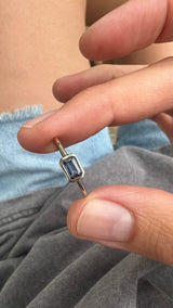 Art Deco Sapphire*