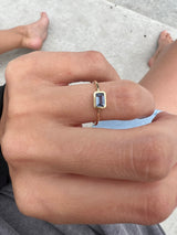 Art Deco Sapphire