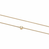 One diamond necklace