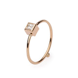 White Diamond Cube 0.25 ct