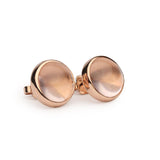 Monocle 10 earrings rose quartz