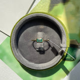 Art Deco Emerald