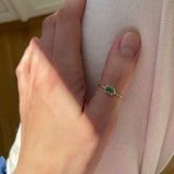 Art Deco Emerald