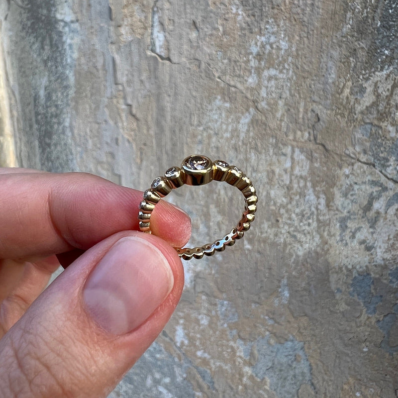 Goddess diamond ring*