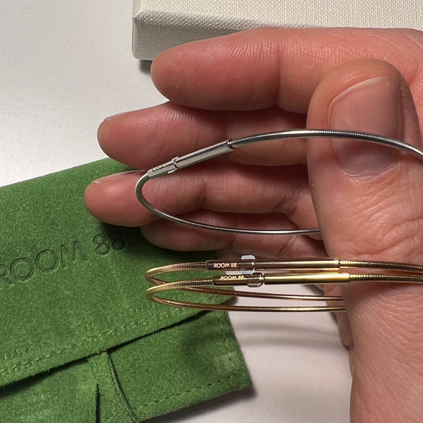 Goddess bangle silver*