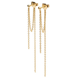 Chain earrings*