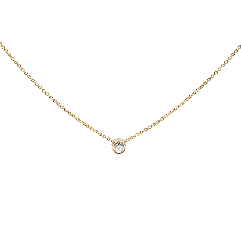 One diamond necklace