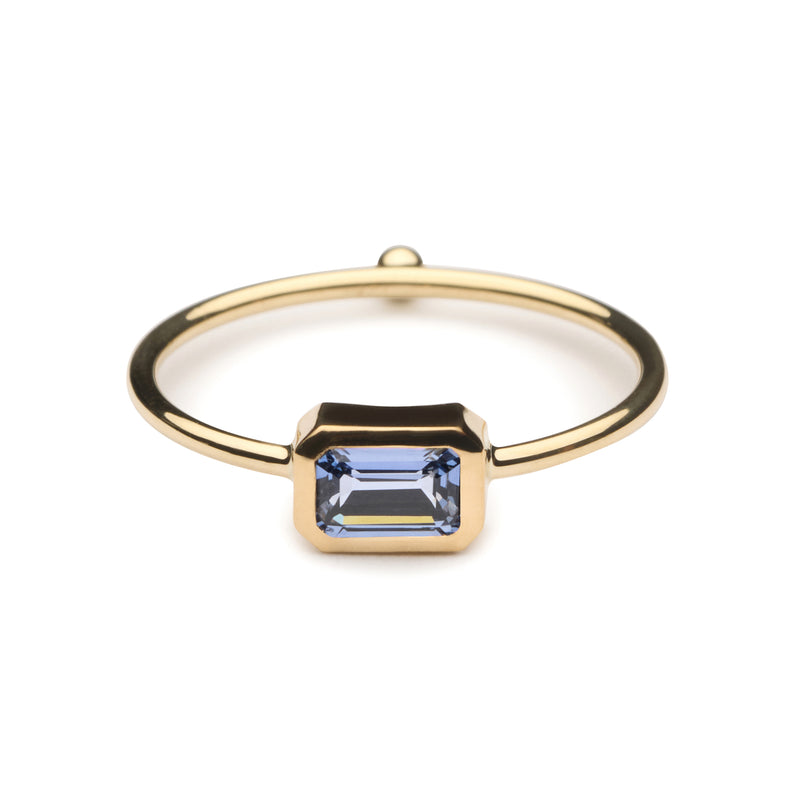 Art Deco Sapphire*