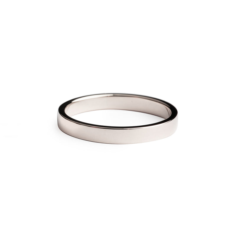 Rectangle Love Band 3.0mm